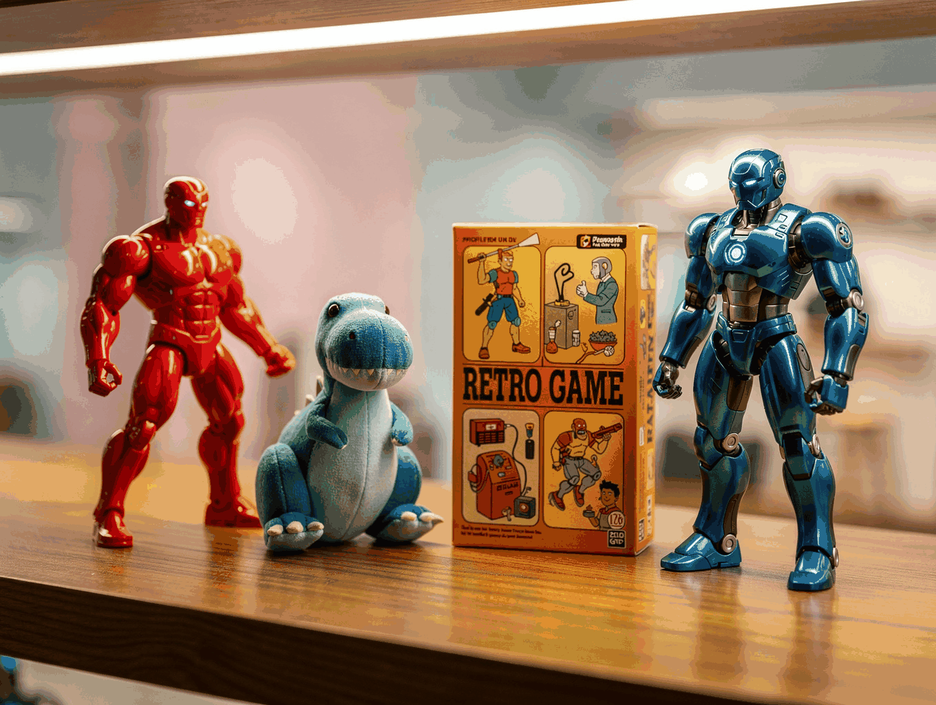 Collectible figurines, action figures, and specialty items