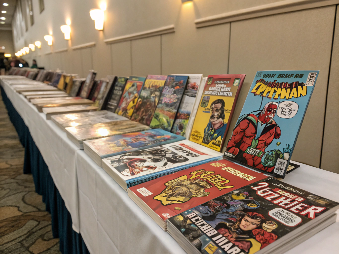Vintage and modern comic books collection